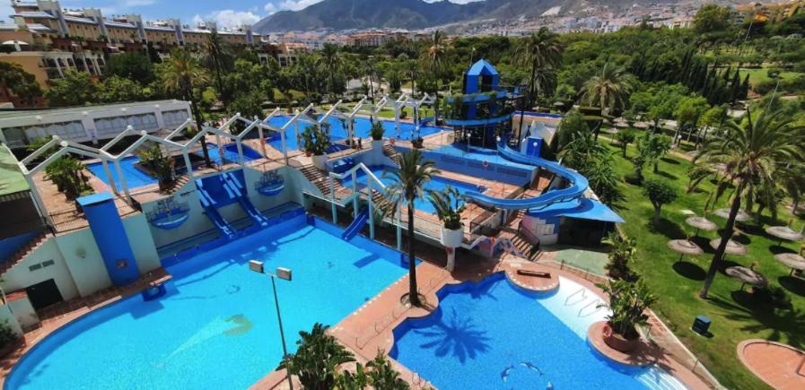 Benal Beach Suite, Parque Acuatico Y Vistas Al Mar Benalmádena Εξωτερικό φωτογραφία