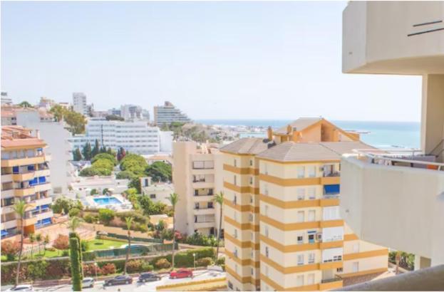 Benal Beach Suite, Parque Acuatico Y Vistas Al Mar Benalmádena Εξωτερικό φωτογραφία