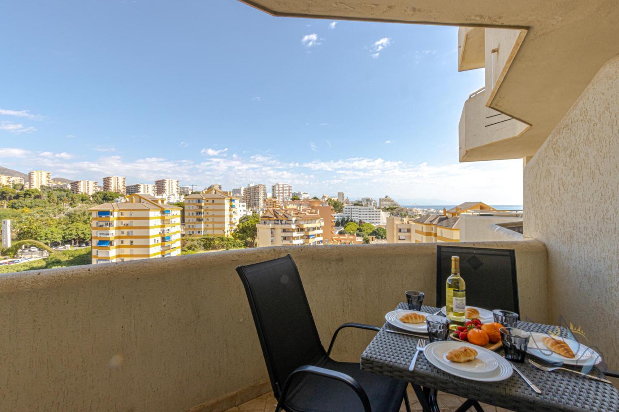 Benal Beach Suite, Parque Acuatico Y Vistas Al Mar Benalmádena Εξωτερικό φωτογραφία