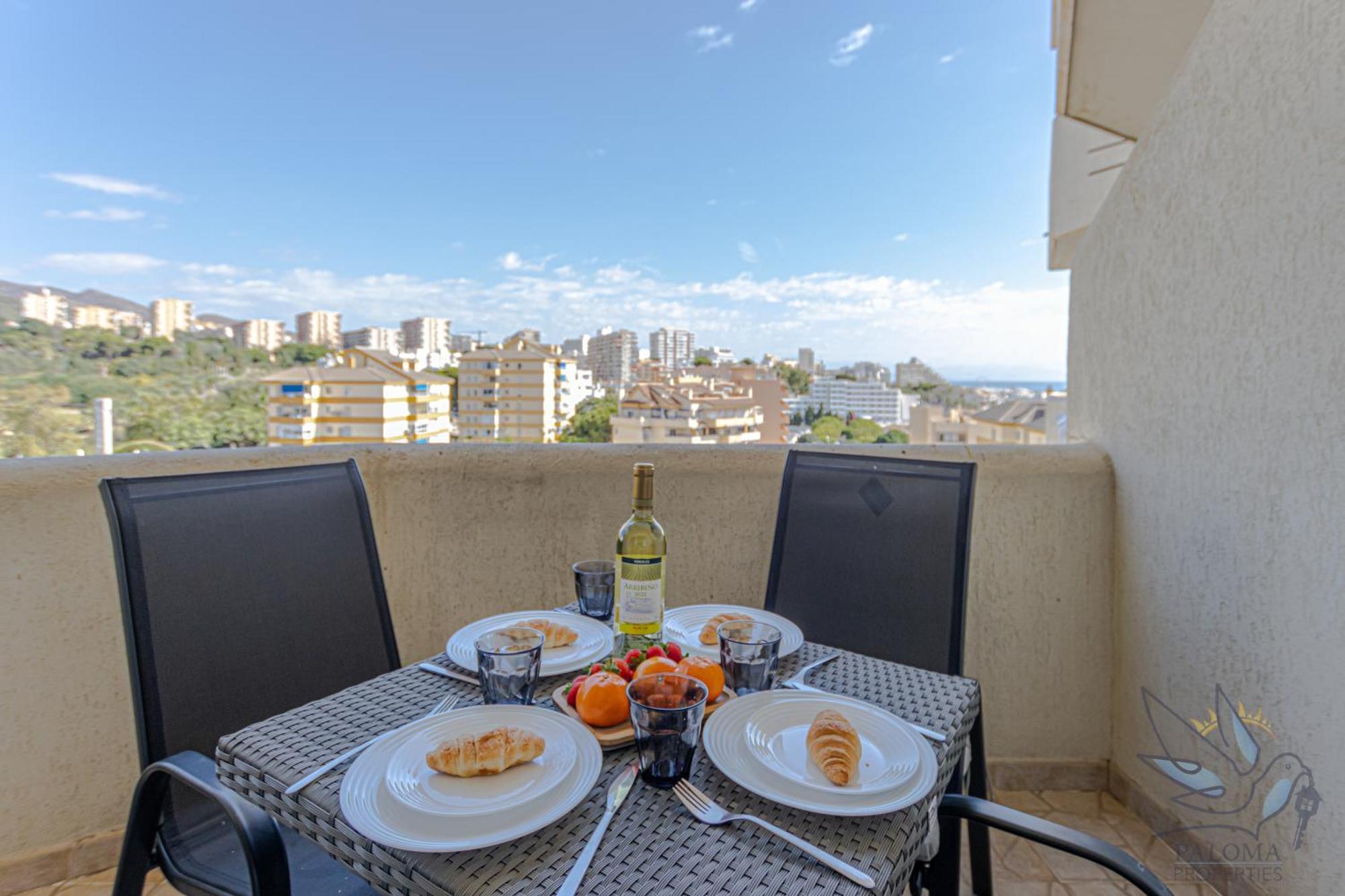 Benal Beach Suite, Parque Acuatico Y Vistas Al Mar Benalmádena Εξωτερικό φωτογραφία