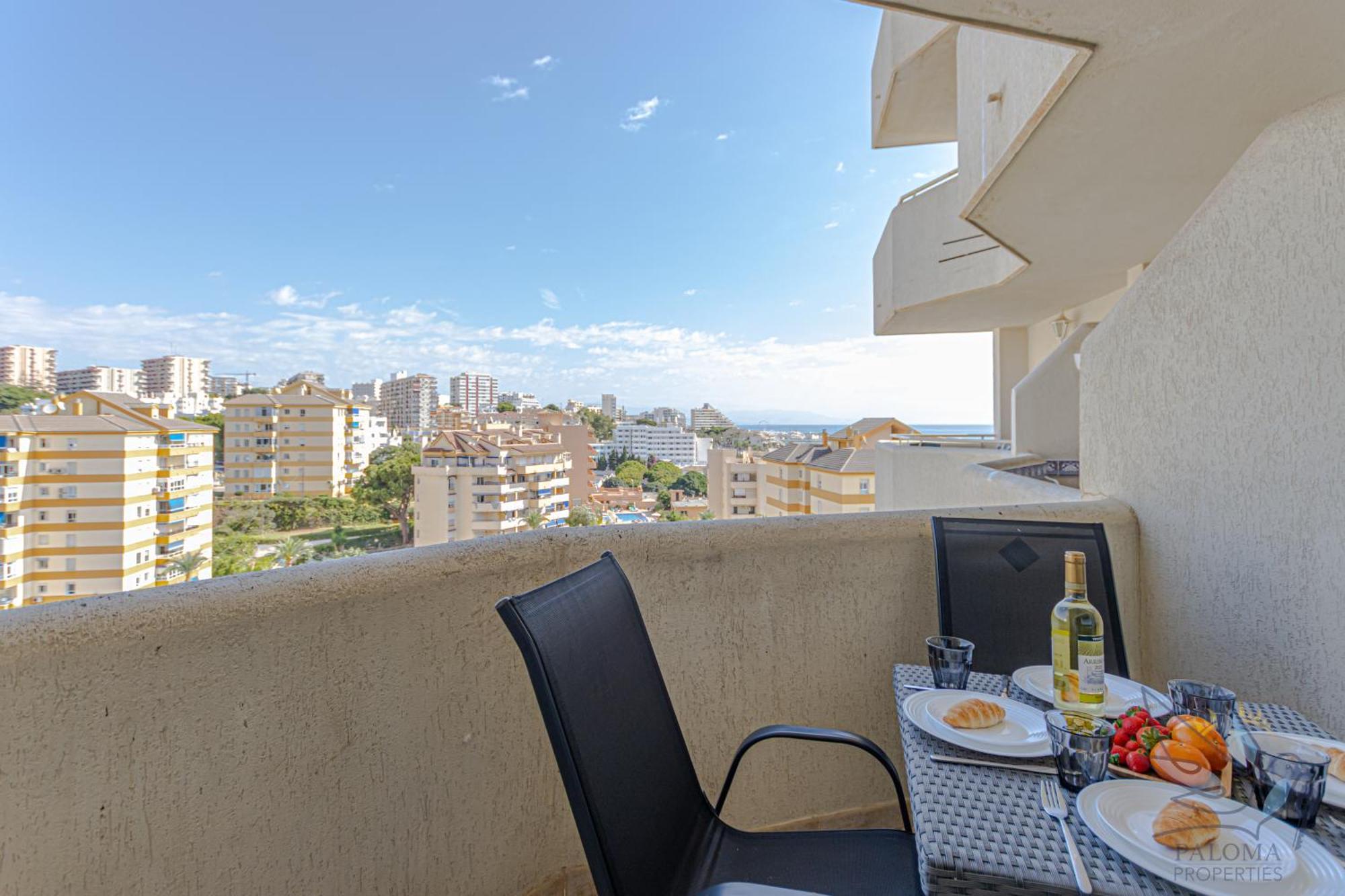 Benal Beach Suite, Parque Acuatico Y Vistas Al Mar Benalmádena Εξωτερικό φωτογραφία
